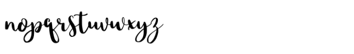 Hello floral Regular Font LOWERCASE