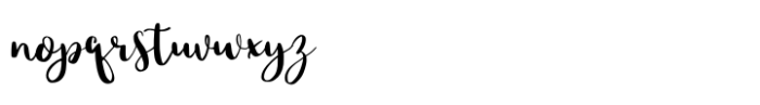 Hello floral Font LOWERCASE