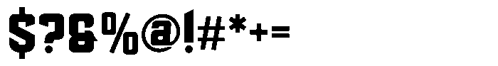 Hellock Font OTHER CHARS