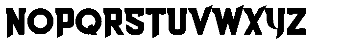 Hellock Font UPPERCASE