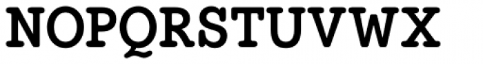 Hellschreiber Serif Bold Font UPPERCASE