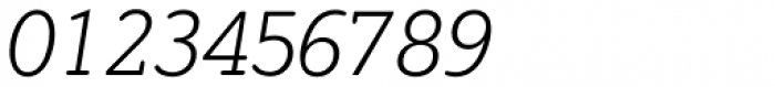 Hellschreiber Serif Light Italic Font OTHER CHARS