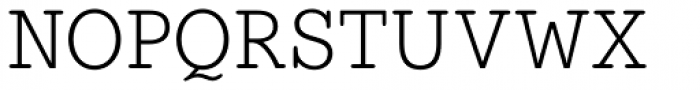 Hellschreiber Serif Light Font UPPERCASE