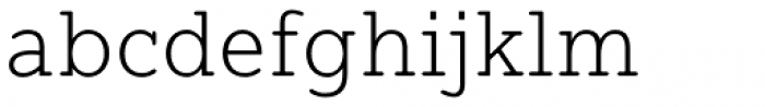 Hellschreiber Serif Light Font LOWERCASE