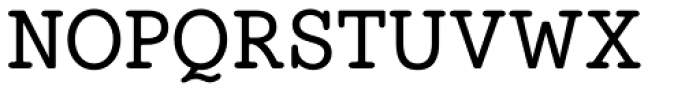 Hellschreiber Serif Medium Font UPPERCASE