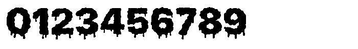 Hellwin Drips Font OTHER CHARS
