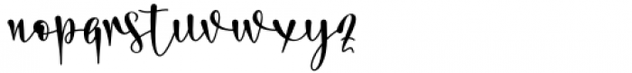 Hellya Regular Font LOWERCASE