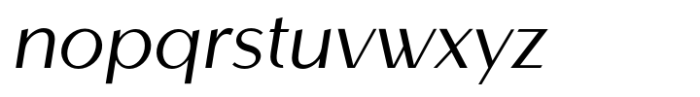 Helnore Italic Medium Font LOWERCASE