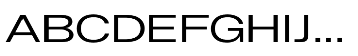 Helonik Extended Regular Font UPPERCASE