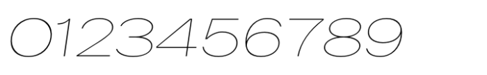 Helonik Extended Ultra Light Italic Font OTHER CHARS