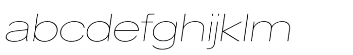Helonik Extended Ultra Light Italic FONT
