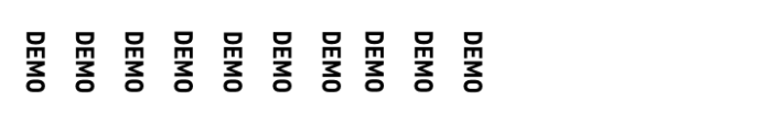 Helonik Regular Demo Font OTHER CHARS
