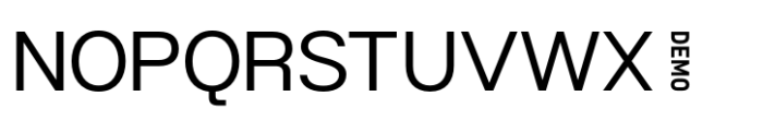 Helonik Regular Demo Font UPPERCASE