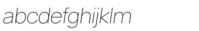 Helonik Thin Italic FONT
