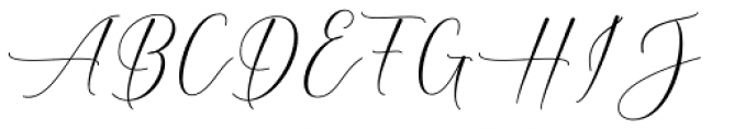 Helostar Script Regular Font UPPERCASE