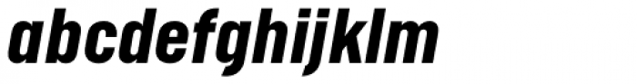 Helsinki Bold Italic Font LOWERCASE