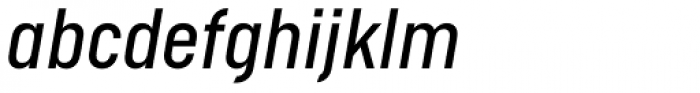 Helsinki Light Italic Font LOWERCASE
