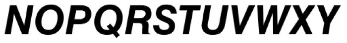 Helvetica Cyrillic Bold Oblique Font UPPERCASE