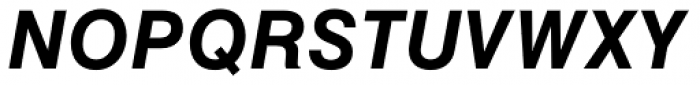 Helvetica Greek Bold Oblique Font UPPERCASE