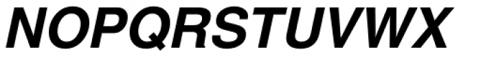 Helvetica Hebrew Bold Italic Font UPPERCASE
