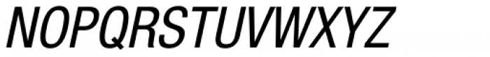 Helvetica Neue 57 Cond Oblique Font UPPERCASE