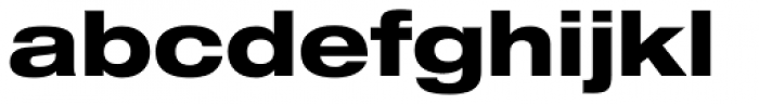 Helvetica Neue 83 Ext Heavy Font LOWERCASE