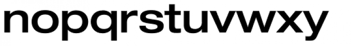 Helvetica Neue LT Std 63 Medium Extended Font LOWERCASE
