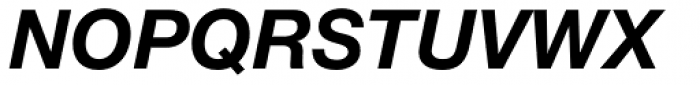 Helvetica Neue LT Std 76 Bold Italic Font UPPERCASE