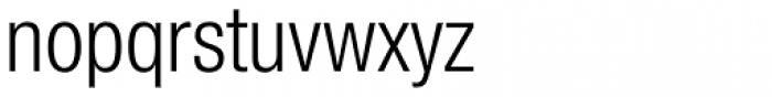 Helvetica Neue Paneuropean W1G 47 Cond Light Font LOWERCASE
