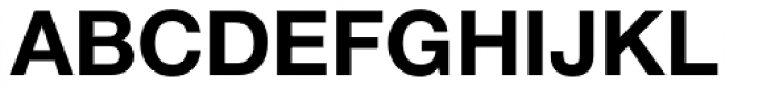 Helvetica Neue Paneuropean W1G 75 Bold Font UPPERCASE