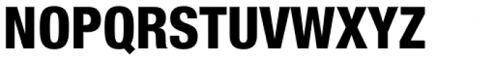 Helvetica Neue Paneuropean W1G 87 Cond Heavy Font UPPERCASE