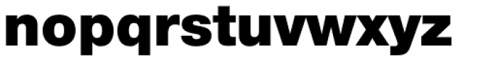 Helvetica Neue Paneuropean W1G 95 Black Font LOWERCASE