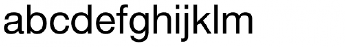 Helvetica Neue Pro Roman Font LOWERCASE