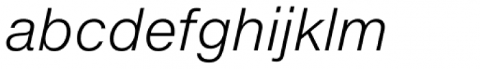 Helvetica Neue eText Pro Light Italic Font LOWERCASE