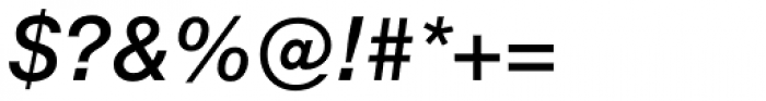 Helvetica Neue eText Pro Medium Italic Font OTHER CHARS