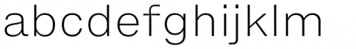 Helvetica Now Micro ExtraLight Font LOWERCASE