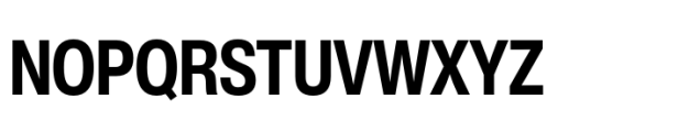 Helvetica Now Pro Display Condensed Bold Font UPPERCASE