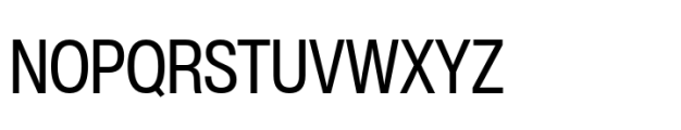 Helvetica Now Pro Display Condensed Font UPPERCASE