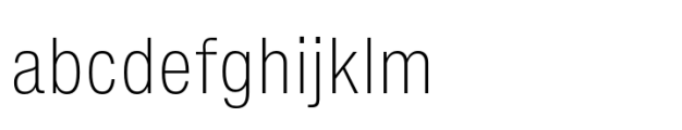 Helvetica Now Pro Micro Condensed ExtraLight FONT