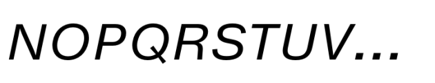 Helvetica Now Pro Micro Italic Font UPPERCASE