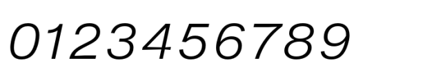 Helvetica Now Pro Micro Light Italic Font OTHER CHARS