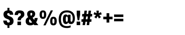 Helvetica Now Pro Text Condensed Black Font OTHER CHARS