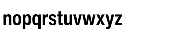 Helvetica Now Pro Text Condensed Bold Font LOWERCASE
