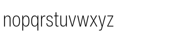 Helvetica Now Pro Text Condensed ExtraLight Font LOWERCASE