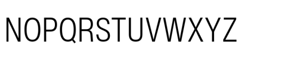 Helvetica Now Pro Text Condensed Light Font UPPERCASE