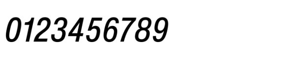 Helvetica Now Pro Text Condensed Medium Italic Font OTHER CHARS