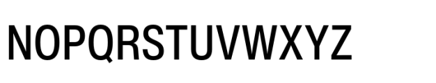 Helvetica Now Pro Text Condensed Medium Font UPPERCASE