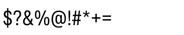 Helvetica Now Pro Text Condensed Font OTHER CHARS