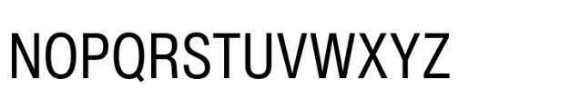 Helvetica Now Pro Text Condensed Font UPPERCASE