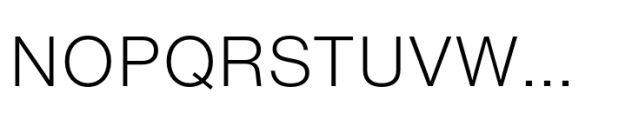Helvetica Now Pro Text Light Font UPPERCASE